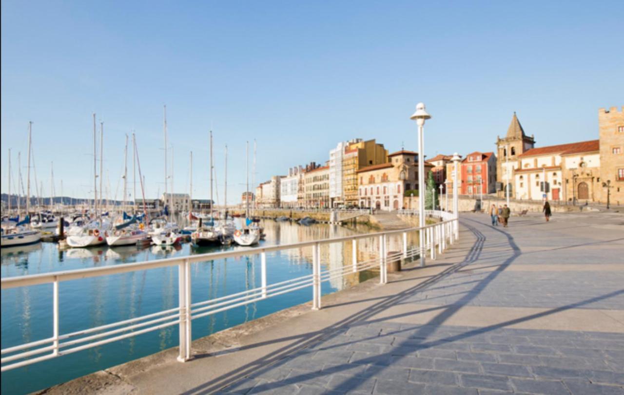 Apartmán Apto. Vista Playa Poniente Gijón Exteriér fotografie