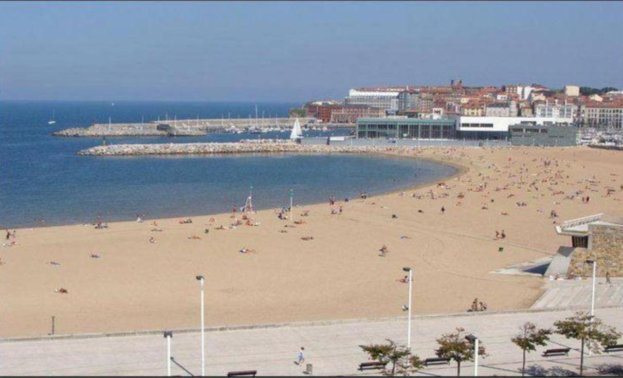 Apartmán Apto. Vista Playa Poniente Gijón Exteriér fotografie