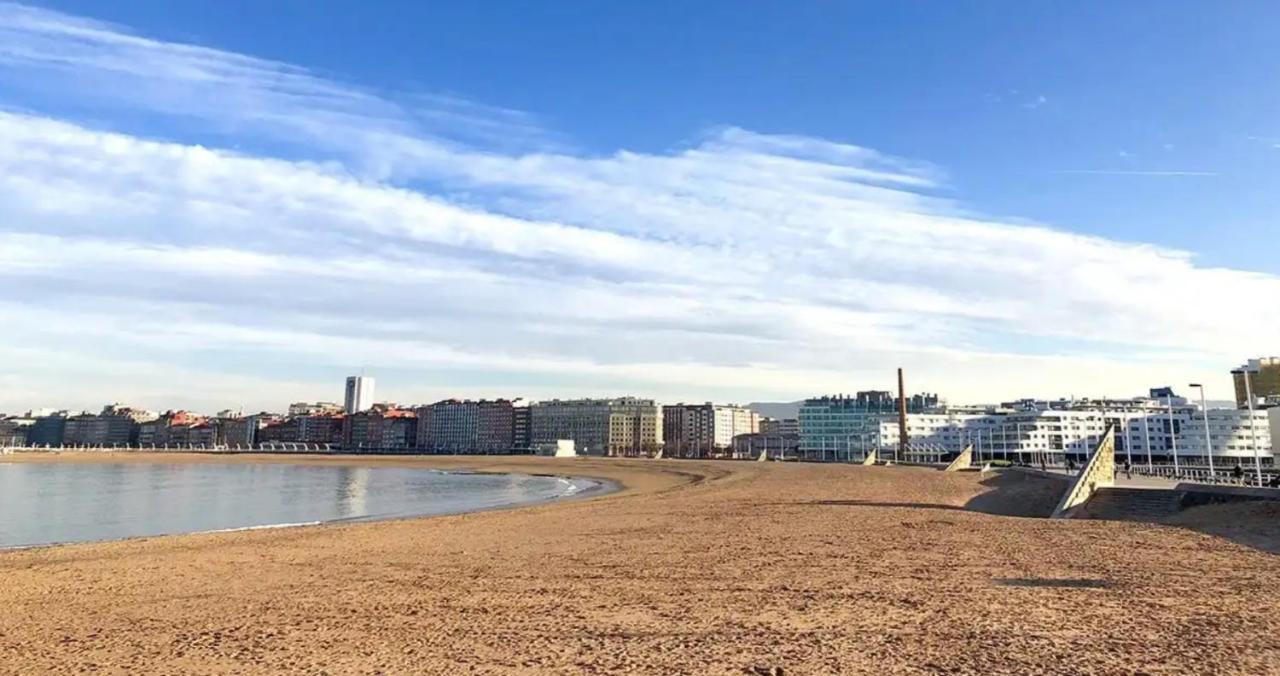 Apartmán Apto. Vista Playa Poniente Gijón Exteriér fotografie